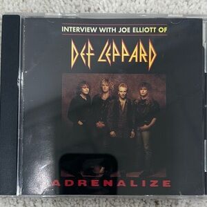 RARE Vintage Def Leppard “Interview with Joe Elliott” Adrenalize 1992 CD